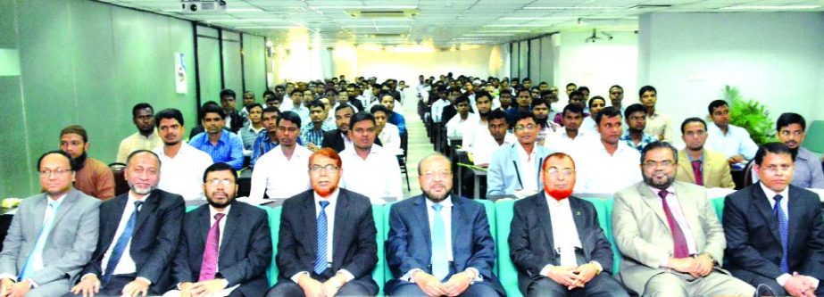 Orientation program to the newly recruited filed officers of Islami Bank Bangladesh Limited was held in the city on Thursday. Mohammad Abdul Mannan, Managing Director and CEO, Abdus Sadeque Bhuiyan and Md Shamsuzzaman, Deputy Managing Directors, Md Yeanur