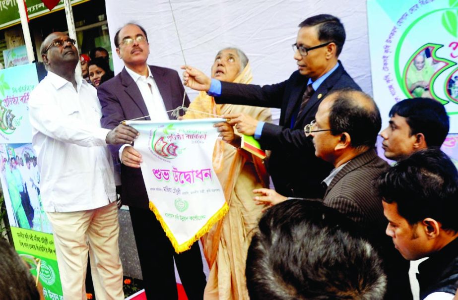 Agriculture Minister Begum Matia Chowdhury inaugurating the founding anniversary programme of Bangladesh Agriculture Development Corporation at the Agriculture Directorate in the city's Motijheel on Thursday.