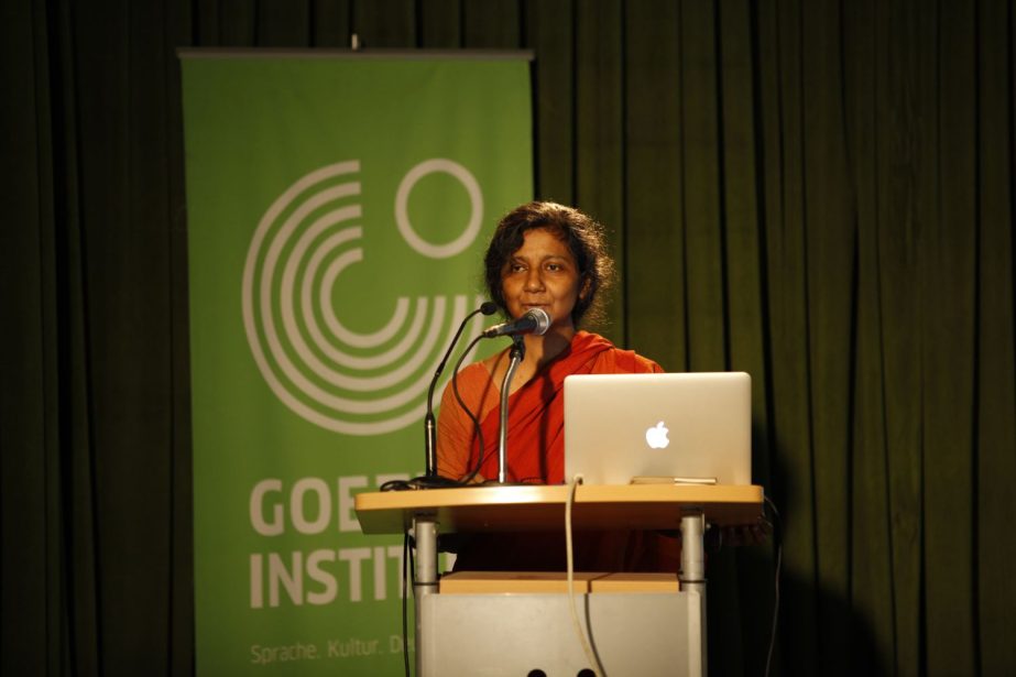 Moushumi Bhowmik at Goethe Institut