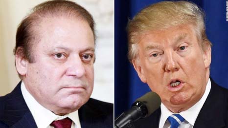 Nawaz Sharif Donald Trump