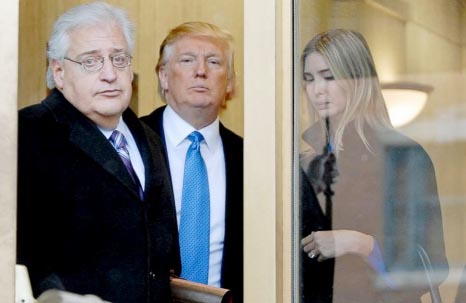 Donald Trump's pick for US Ambassador to Israel sSignals changes in US policy