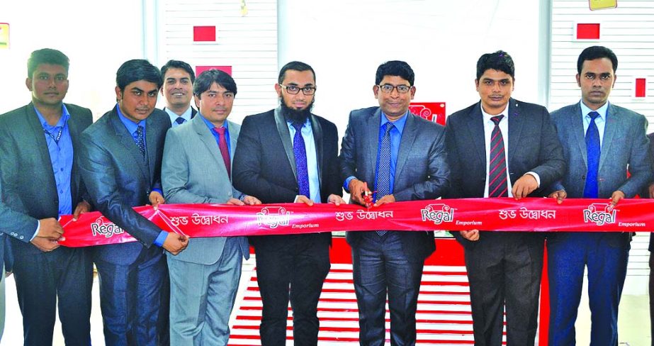 RN Paul, Managing Director of RFL recently inaugurated Regal Emporium in Sylhet and Moulvibazar. Ali A Mobin, Sales in-charge, Mohammad Iqbal, Area Manager of Regal Emporium and local elites were present in the occasion.
