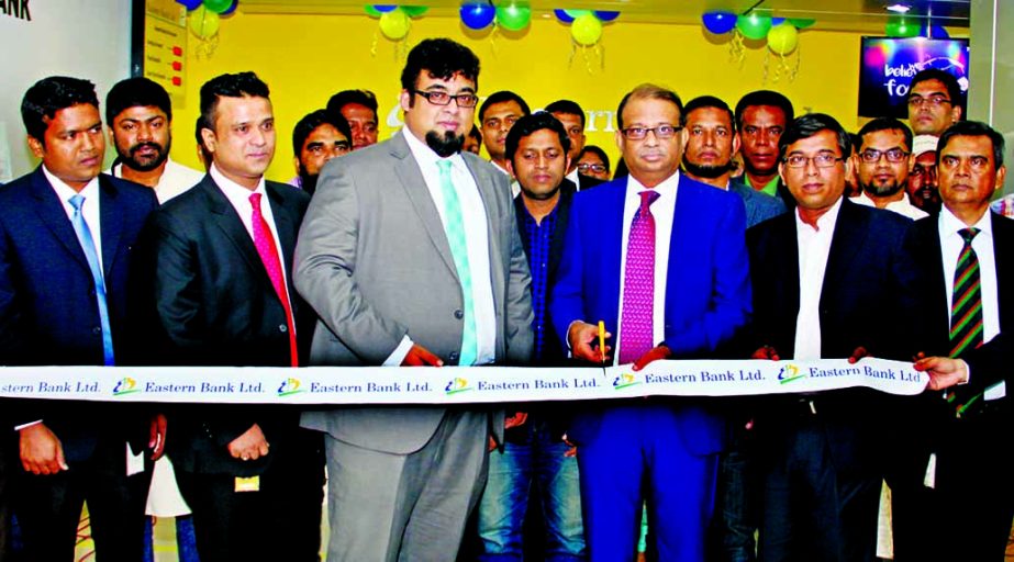 Ali Reza Iftekhar, Managing Director and CEO of Eastern Bank Ltd. (EBL) recently inaugurated its 82nd branch of the Bank at Jamgora of Ashulia, Savar. M. Nazeem A. Choudhury, SEVP and Head of Consumer Banking, Rasheedul Huque, Acting Branch Area Head, Syl