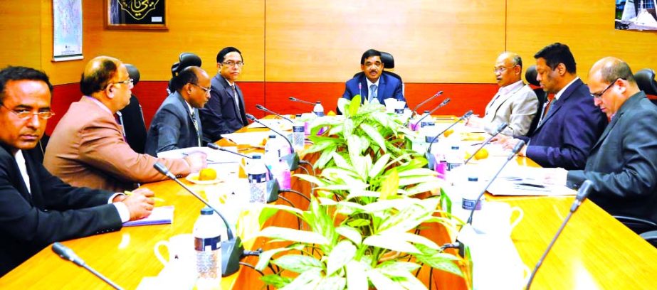 The 33rd meeting of the Board of Directors of AIBL Capital Management Ltd, was held in the city recently. Ahamedul Hoque, Chairman, Board of Directors, Abdus Samad (Labu), Md. Rezaur Rahman, Kazi Towhidul Alam and Mohammed Nadim, members of the board atte