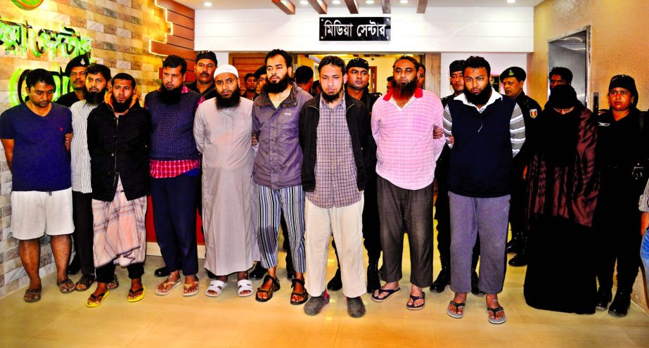 RAB team picked up 10 suspected Neo-JMB members from city's Uttara and Kalabagan areas on Monday.