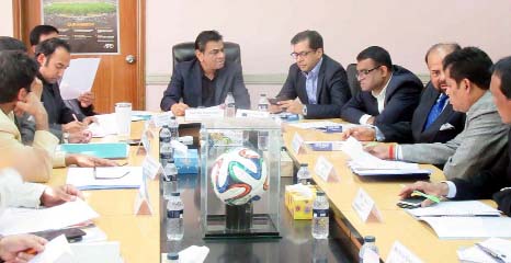 Bangladesh Football Federation (BFF) President Kazi M Salahudin presided over BFF Executive Committee's meeting at BFF house on Saturday.