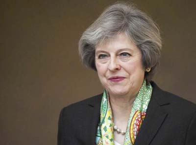 The prime minister will call for a "global Britain"" in her speech on the government's Brexit plan."
