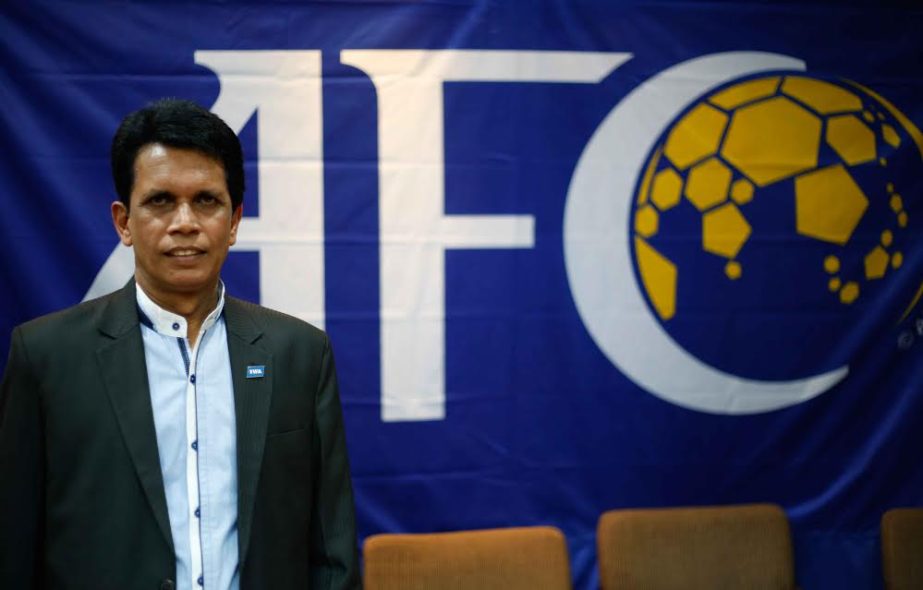 The Asian Football Confederation (AFC) will give a special honor to Tayeb Hasan Shamsuzzaman, the former Bangladesh's FIFA referee, on Thursday (January 19) in Malaysian capital of Kuala Lumpur.He will be the first referee of the country, who will be giv