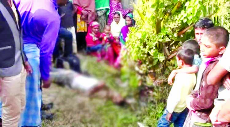 Expatriate who killed and thrown out from a running train found beside railway track in Gazipur on Tuesday.