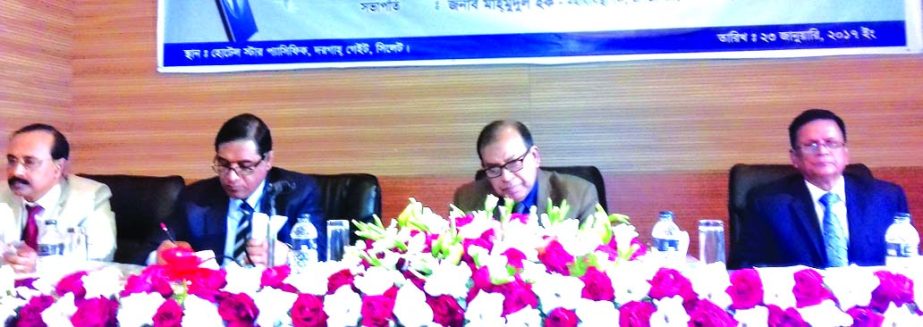 Branch Managers Conference of Janata Bank Sylhet Divisional was held recently in Sylhet. Md Abdus Salam, CEO and Managing Director, Md Nazim Uddin, Deputy Managing Director, Mahmudul Haq and Md Reazul Islam, General Managers of the bank were present among