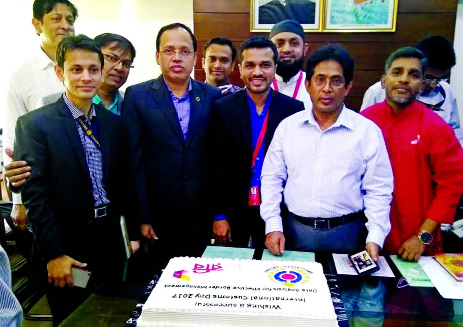 Md Lutfor Rahman, Commissioner of National Board of Revenue, inaugurated the celebration program of International Customs Day-2017, arranged by mobile phone operator Robi Axiata at its head office in the city recently. High officials of the company were p