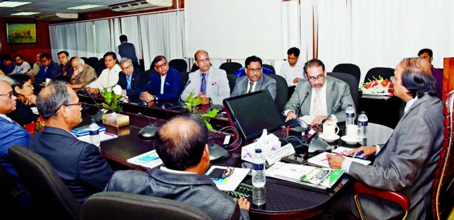The Board of Directors of Dhaka Chamber of Commerce & Industry (DCCI) led by its President Abul Kasem Khan called on Chairman of National Board of Revenue (NBR) Md. Nojibur Rahman at in the city on Tuesday. In the meeting, Khan proposes for 7 per cent VAT