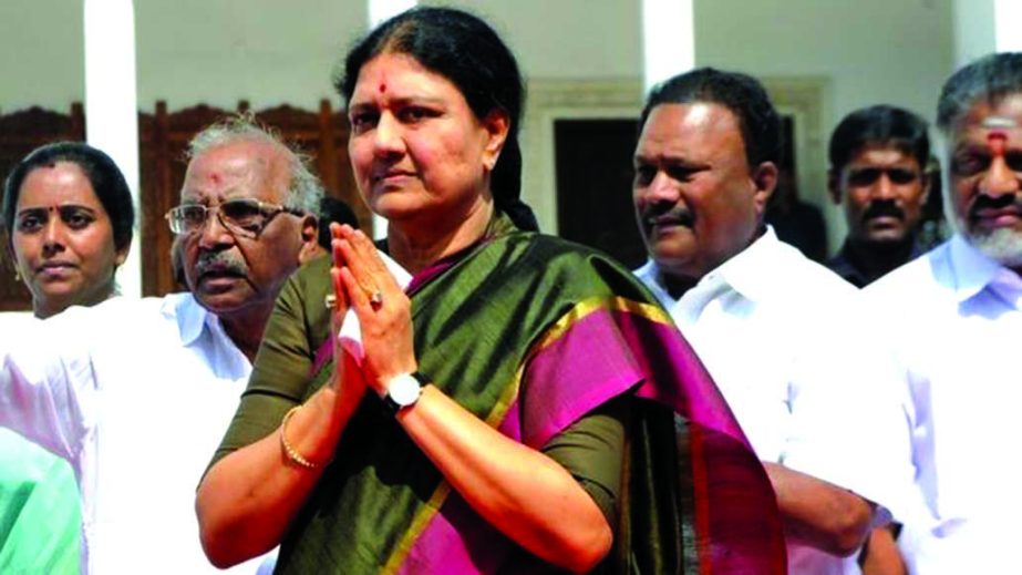 Sasikala was appointed as the general secretary of the ruling AIADMK party after Jayalalitha's death in December.