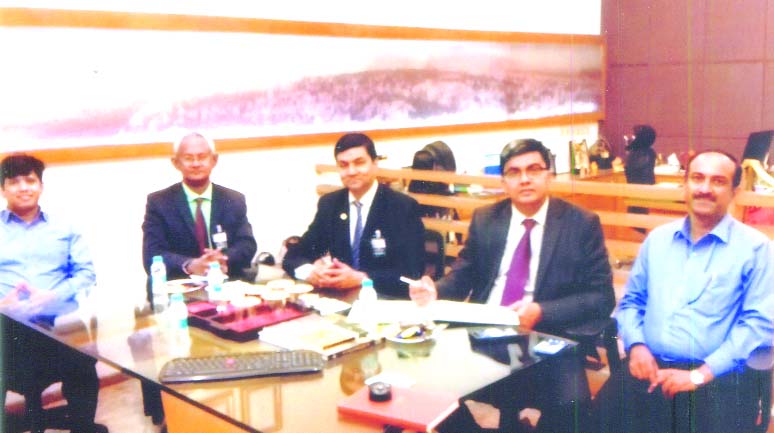 Md Rezaul Karim, Chairman, Shippers' Council of Bangladesh (SCB) discussed about 'Coastal Shipping:Carrying Cargo on East Coast' with Anil Narayan, Vice-President (Operation) Visakha Container Terminal, Andra Pradesh, India, during his visit to Visakha