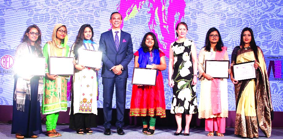 IPDC Finance Limited honoured successful women in three different categories in the 'Inspiring Women Award 2017' in recognition of their contributions to different sectors marking International Women's Day 2017. Mominul Islam, Managing Director and CEO