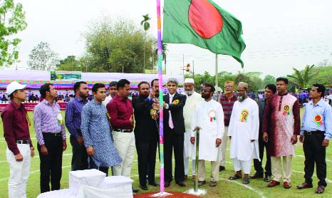 MYMENSINGH: The prize giving ceremony of annual sports competition of Holy-Child International School in Mymensingh was held on Saturday. Among others, A S M Abdul Khalek, Deputy Director, Secondary and Higher Secondary Education, Mymensingh was prese