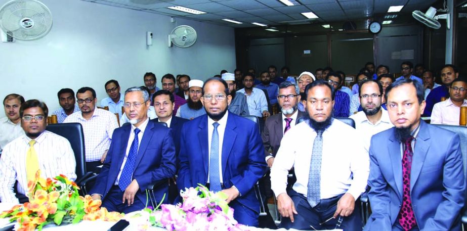 Md. Habibur Rahman, Managing Director of Al-Arafah Islami Bank Ltd, inaugurated a day-long training course on 'Import and Export Financing' at the bank training and research institute in the city recently. Md Abdul Jalil, DMD, Md Abdur Rahim Duary, Exec