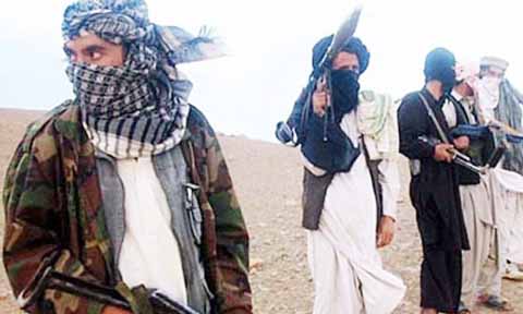 Afghanistan's Taliban militants seen at Qala-e Zal district of Kunduz province.