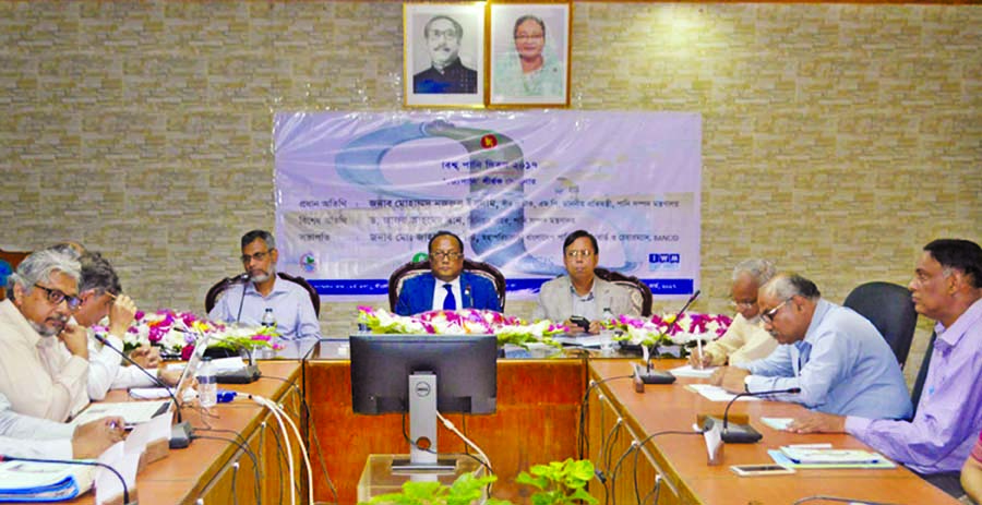 State Minister for Water Resources Mohammad Nazrul Islam Bir-Protik was present as Chief Guest at a seminar on "World Water Day- 2017" at BWDB Conference Room on Tuesday. Dr. Zafar Ahmed Khan, Senior Secretary , Ministry of Water Resources was pr