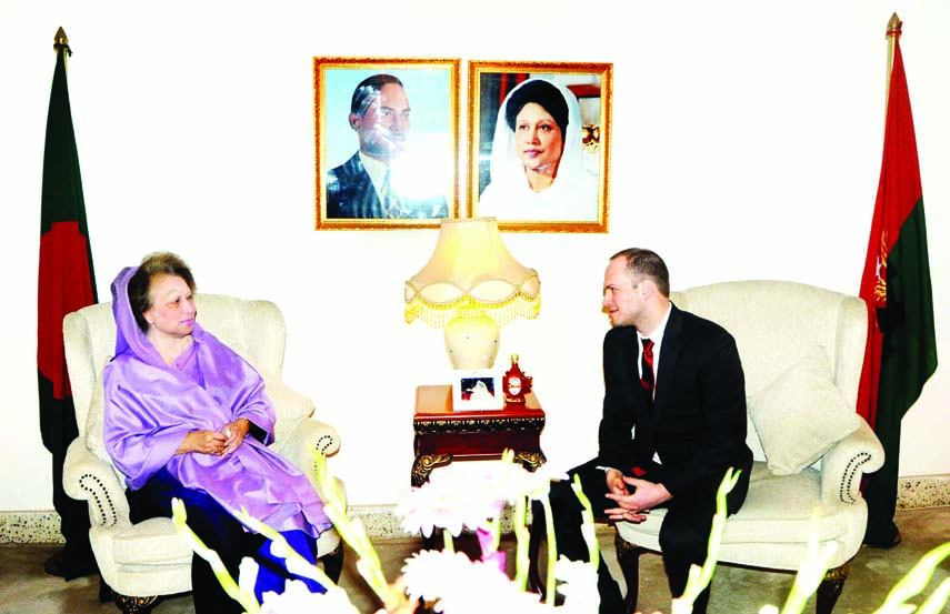 Canadian Parliament Member Nathaniel Eroskin called on BNP Chairperson Begum Khaleda Zia at the latter's Gulshan office in the city on Thursday.