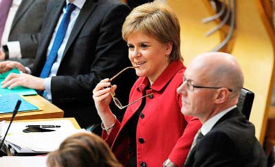 Scotland First Minister Nicola Sturgeon has formally asked British Prime Minister Theresa May for a second referendum on independence.