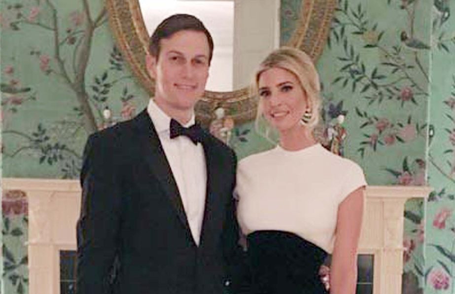 Donald Trump's daughter Ivanka and her husband Jared Kushner are close advisers to the US President.