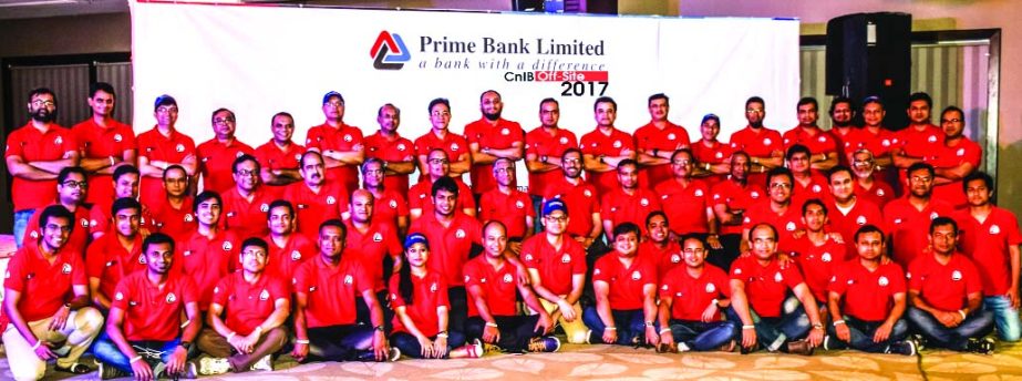 Ahmed Kamal Khan Chowdhury, Managing Director of Prime Bank Ltd, inaugurates the annual Off-Site program for Corporate and Institutional Banking (CIB) team at Cox's Bazar recently. Rahel Ahmed, Deputy Managing Director and Department at Heads of CIB were