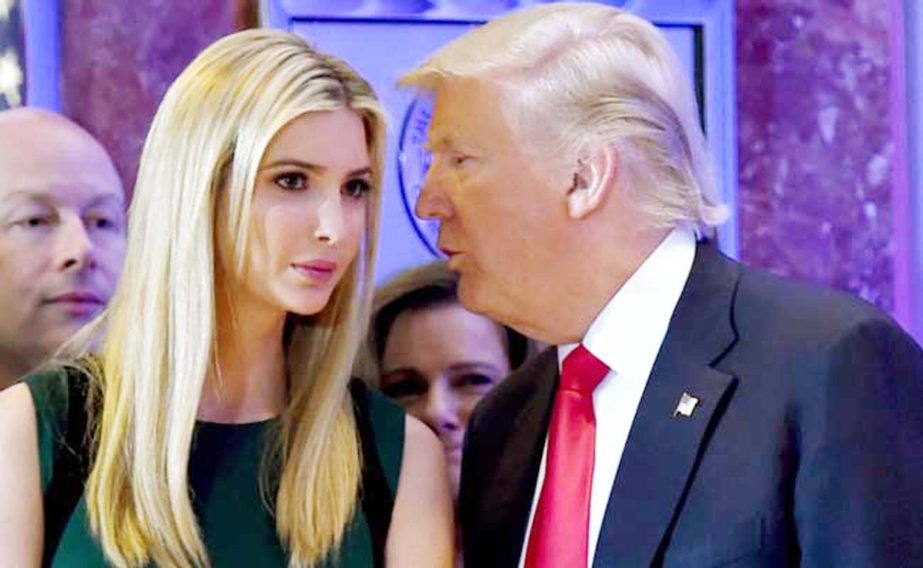 Donald Trump's son Eric said that his father's move on Syria was influenced by his sister Ivanka.