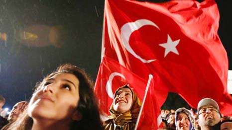 Support for Mr Erdogan remains stable, even though big cities did not back the changes.
