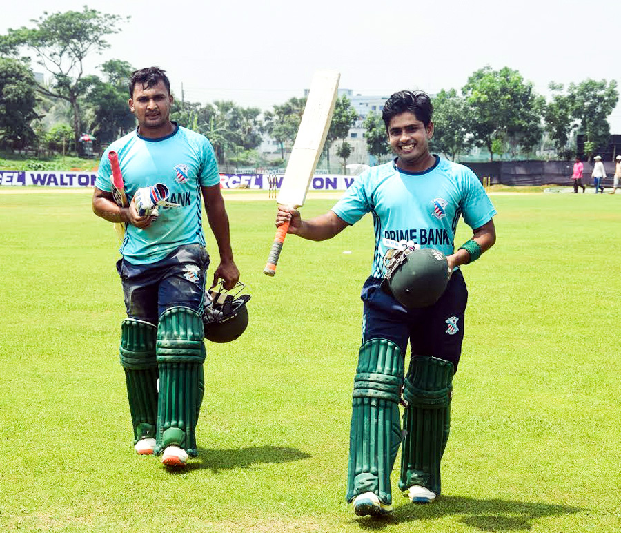 Al-Amin notched up his highest List-A score of 106, during the Dhaka Premier League 2017 between Prime Bank Cricket Club and Khelaghar Samaj Kalyan Samity at Savar on Tuesday.