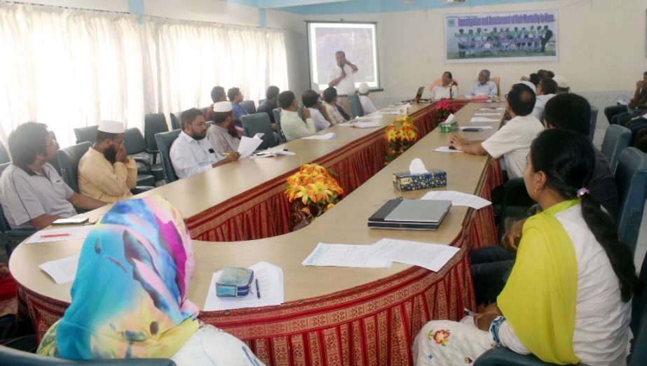 Experts in a seminar at Bangladesh Agricultural University expressing concern about the suffering of Haor people due to recent flash flood. The seminar was held at the University's Fisheries Faculty Conference Room on Thursday.