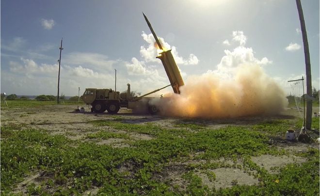 The Thaad system only has `initial intercept capability` at present