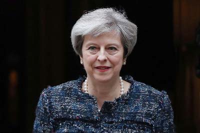 British Prime Minister Theresa May has accused the EU of toughening its Brexit stance in statements "deliberately timed"" to affect June's election."