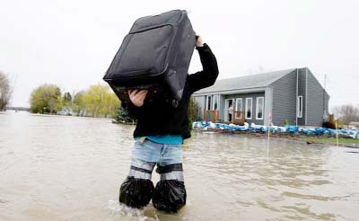 146 Quebec municipalities have been affected by flooding that inundated thousands of residents.