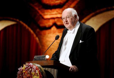 Nobel Laureate in economics Professor Angus Deaton speaks during the 2015 Nobel Banquet at the Stockholm City Hall.