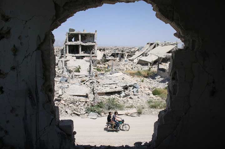 Syria's conflict has killed more than 320,000 people and displaced millions.