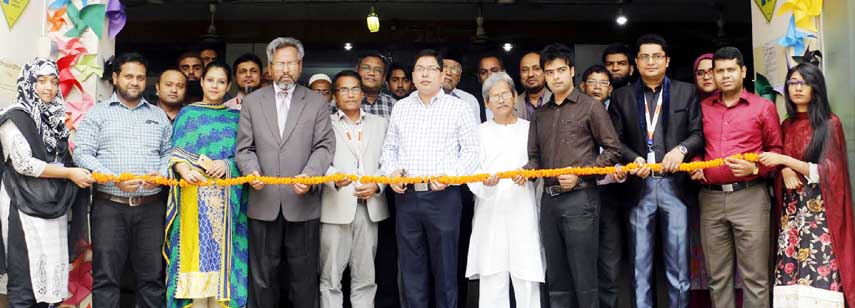 Mohammed Ali Azzam, Member of BoT and Chairman of Admission Committee, Eastern University inaugurating a four-day admission fair namely 'The Admission Open House' on Tuesday.