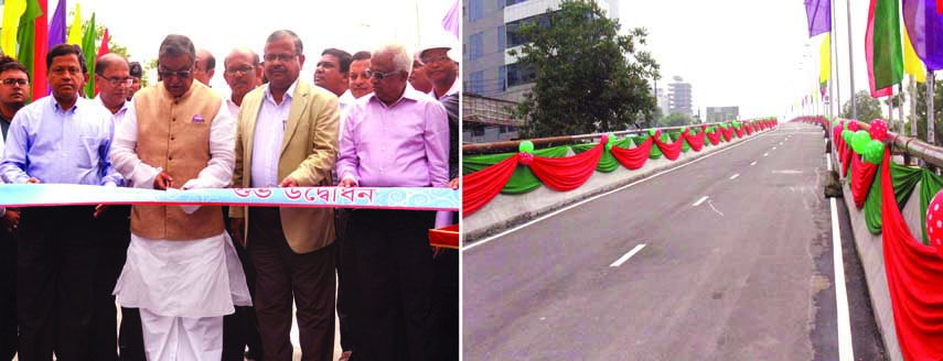 Karwan Bazar -FDC part of the Moghbazar -Satrasta -Eskaton -Mouchak Flyover was opened to traffic yesterday. LGRD and Cooperatives Minister Engineer Khandaker Mosharraf Hossain inaugurared the 450-km long flyover. Secretary of Local Government Division