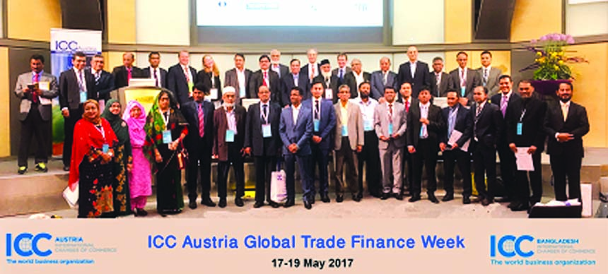 A delegation of 17 commercial banks of Bangladesh recently participated in the International Chamber of Commerce (ICC) Austria Global Trade Finance Week at Vienna.