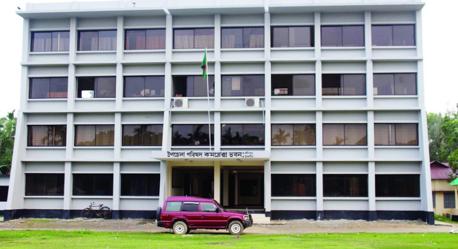 SAKHIPUR(Tangail ): A view of Sakhipur Upazila Parishad Complex Building constructed by LGED.