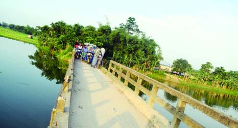 JAMALPUR: Dilapidated Khorakhali Foot bridge needs immediate repair. This snap was taken yesterday.