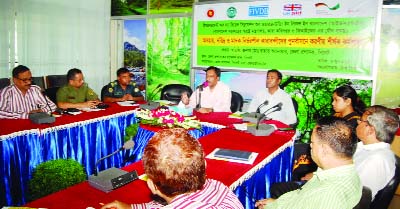 SYLHET: Rahat Anowar, DC, Sylhet addressing a workshop on duty for the welfare of poor, helpless and drug addicted prisoners as Chief Guest at DC Conference Room on Wednesday.