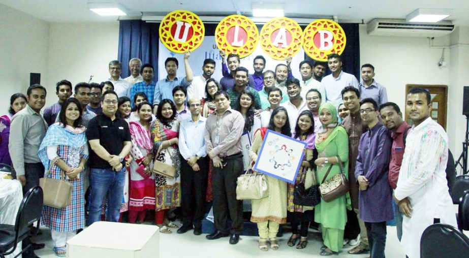 A view of the Iftar Party of ULAB Career Services Office organised by Alumni Wing of ULAB at its Campus recently.