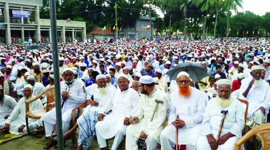 MODHUKHALI (Faridpur): Md Abdur Rahman MP was present at the Eid congregation at Modhukhali Central Eidgah Maidan on Monday.