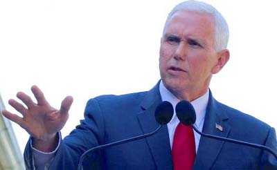 India and the US are strong partners in the fight against terrorism: American Vice-President Mike Pence.