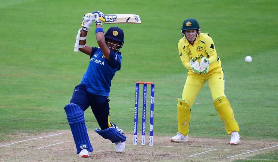 Chamari Atapattu passed 50 for the second match in a row during the Women's World Cup cricket between Australia and Sri Lanka at Bristol on Thursday.