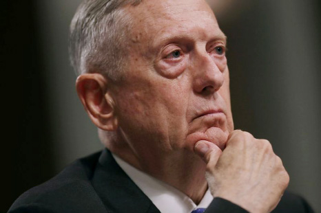 US Defense Secretary Jim Mattis faces tensions with NATO ally Turkey over Washington's support for Kurdish fighters in Syria.