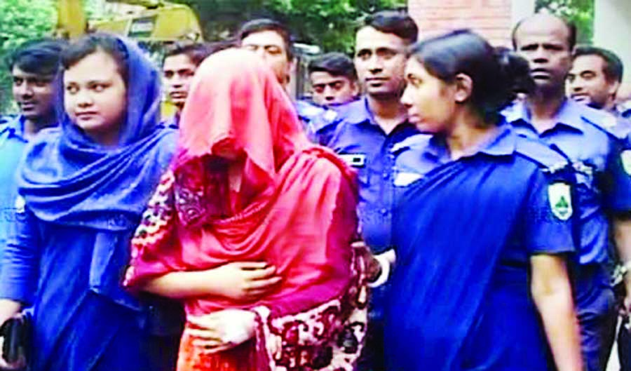 Police is producing the Bogra rape victim before the court of District Additional Senior Judicial Magistrate for recording her judicial statements.
