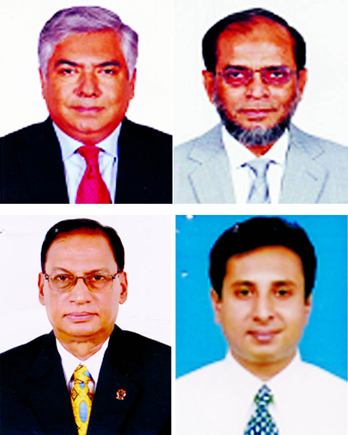 1. Jashim Uddin, 2. Giasuddin Ahmed, 3. KM Iqbal Hossain, 4. Syed Tahsin Haque