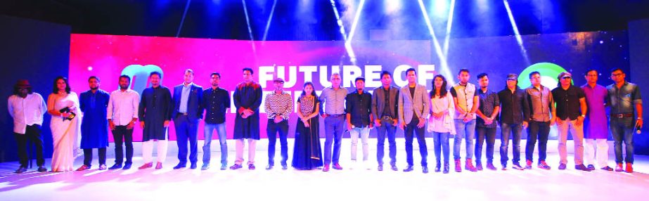 Grameenphone Digital Entertainment launched a new and improved GP Music and Bioscope named 'Future of Entertainment'at GP House on Friday. Mohammad Muntasir Hossain, Head of Digital Entertainment Services, Yasir Azman, Deputy CEO of the company, Film Di